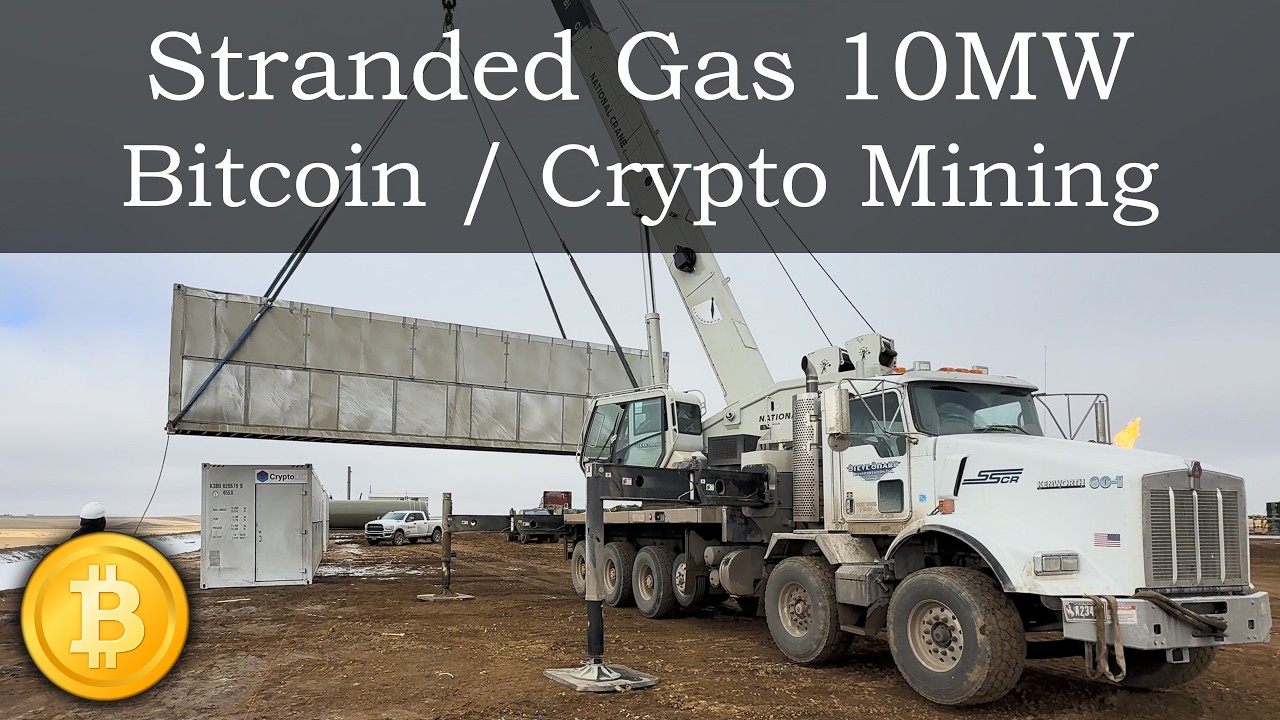 Bitcoin Mining 10MW Stranded Gas North Dakota